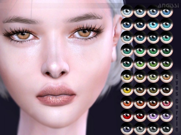  The Sims Resource: Eyes Carrie by ANGISSI