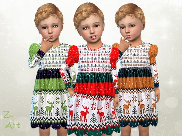 The Sims Resource: WinterbabeZ. 11 dress by Zuckerschnute20
