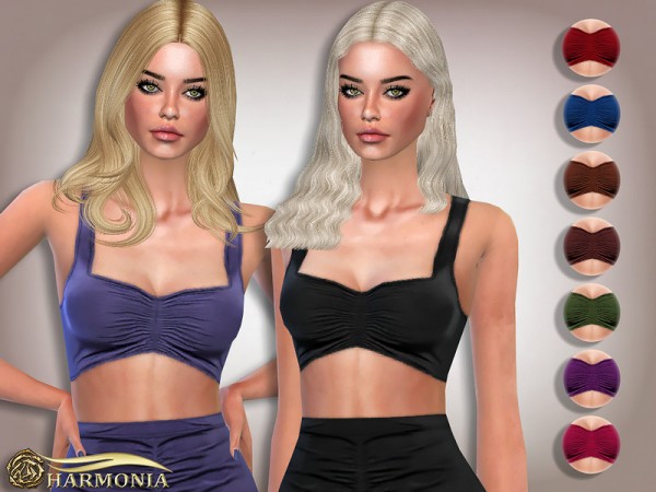 The Sims Resource: Shape Ruched Front Mini Skirt by Harmonia