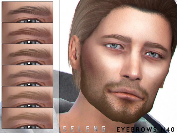  The Sims Resource: Eyebrows N40 by Seleng