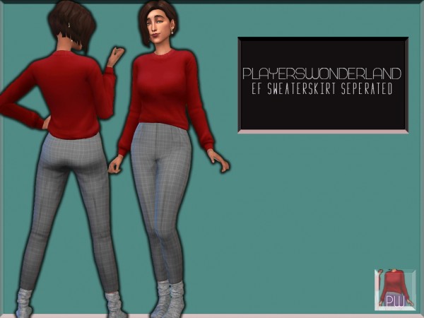  Players Wonderland: Sweaterskirt Seperated