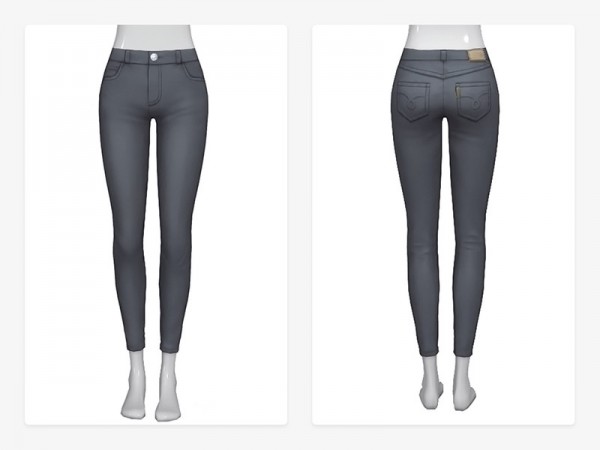  The Sims Resource: Bambu Jeans by Nords