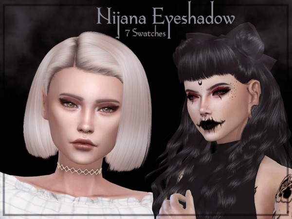  The Sims Resource: Nijana Eyeshadow by Reevaly