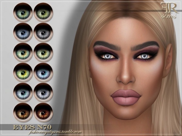  The Sims Resource: Eyes N70 by FashionRoyaltySims