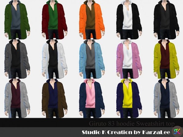  Studio K Creation: Giruto 83 hoodie sweatshirt top
