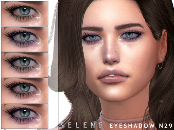  The Sims Resource: Eyeshadow N29 by Seleng
