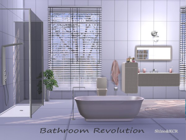  The Sims Resource: Bathroom Revolution by ShinoKCR