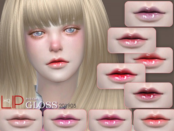  The Sims Resource: Lipstick 201905 by S Club