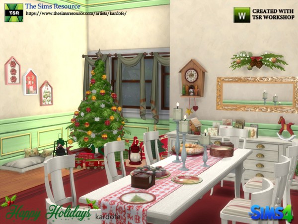  The Sims Resource: Happy Holidays by kardofe