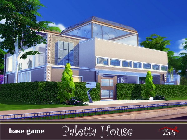  The Sims Resource: Paletta house by evi