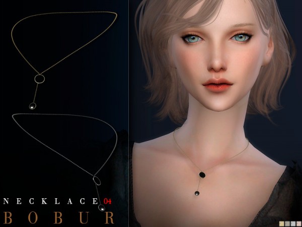  The Sims Resource: Necklace 04 by Bobur3
