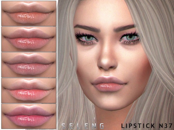  The Sims Resource: Lipstick N37 by Seleng