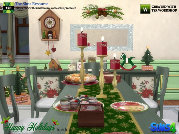  The Sims Resource: Happy Holidays by kardofe