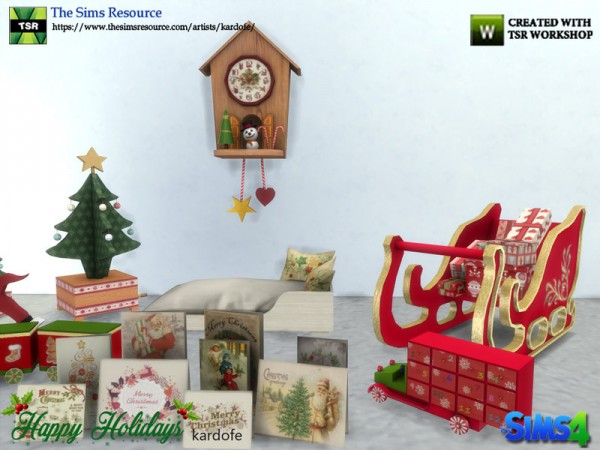  The Sims Resource: Happy Holidays II by kardofe