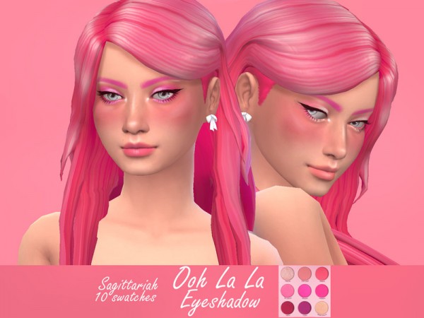  The Sims Resource: Colourpop Ooh La La Eyeshadow by Sagittariah