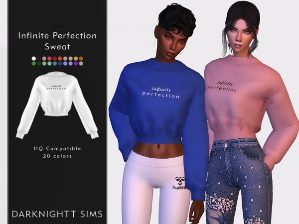  The Sims Resource: Infinite Perfection Sweater by DarkNighTt