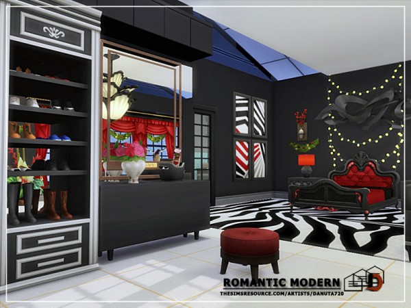  The Sims Resource: Romantic modern home by Danuta720