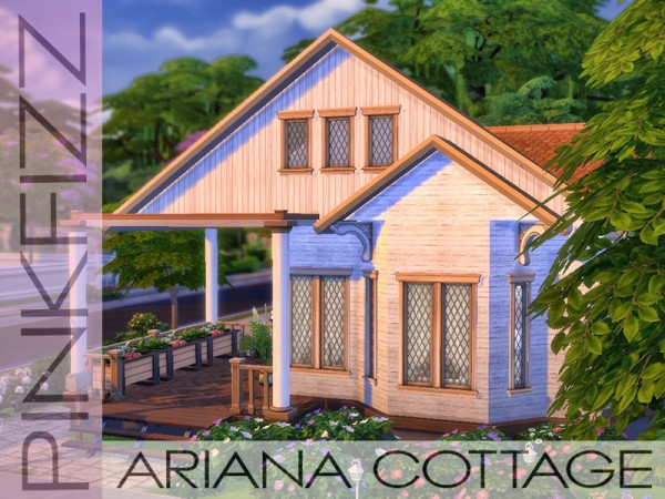  The Sims Resource: Ariana Cottage by Pinkfizzzzz