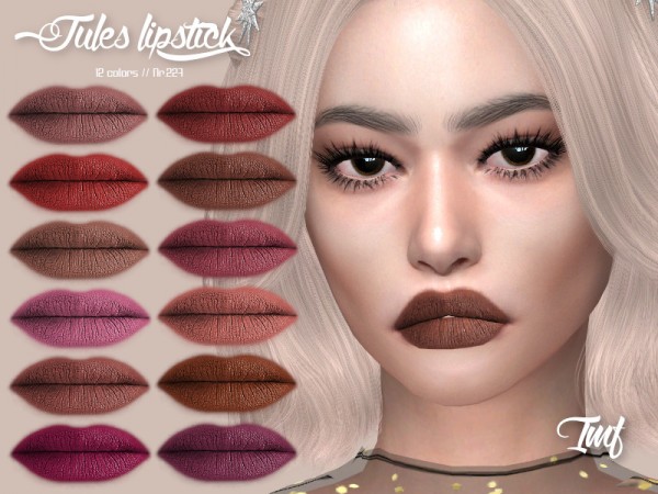  The Sims Resource: Jules Lipstick N.227 by IzzieMcFire
