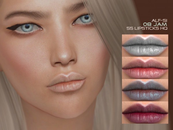  The Sims Resource: Jam   Lipstick 08 HQ by Alf si