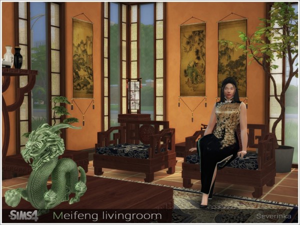  The Sims Resource: Meifeng livingroom by Severinka