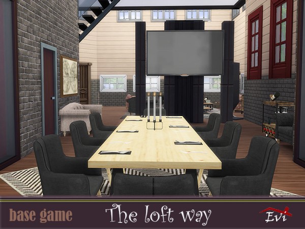  The Sims Resource: The loft way by evi