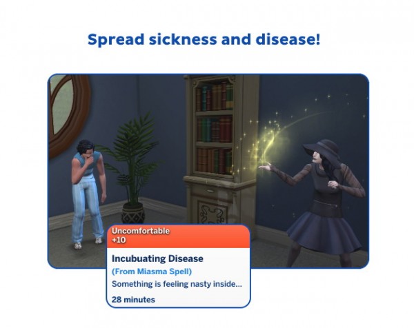 Mod The Sims: Forbidden Spells by kutto
