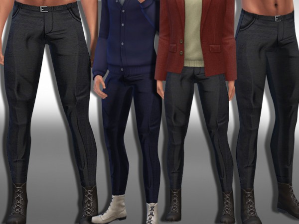  The Sims Resource: Formal and Casual Trousers by Saliwa