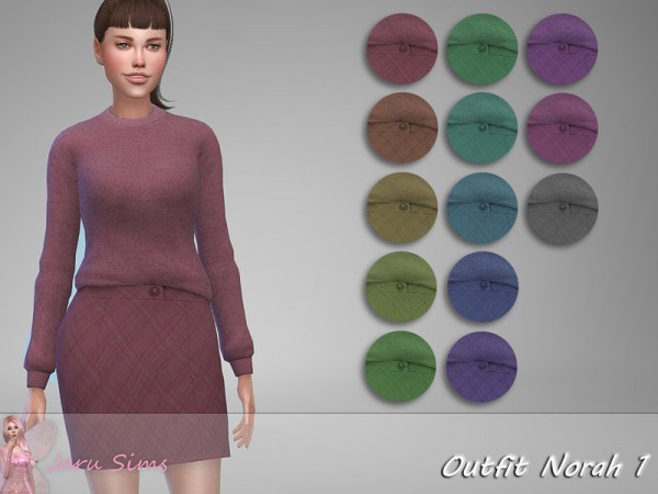  The Sims Resource: Outfit Norah 1 by Jaru Sims