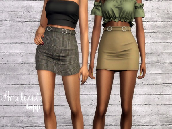  The Sims Resource: Anduil skirt by laupipi