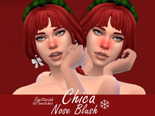  The Sims Resource: Chica Noseblush Megapack by Sagittariah