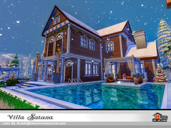  The Sims Resource: Villa Satana by autaki