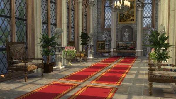  Regal Sims: Louis XIII Sofa and Armchair