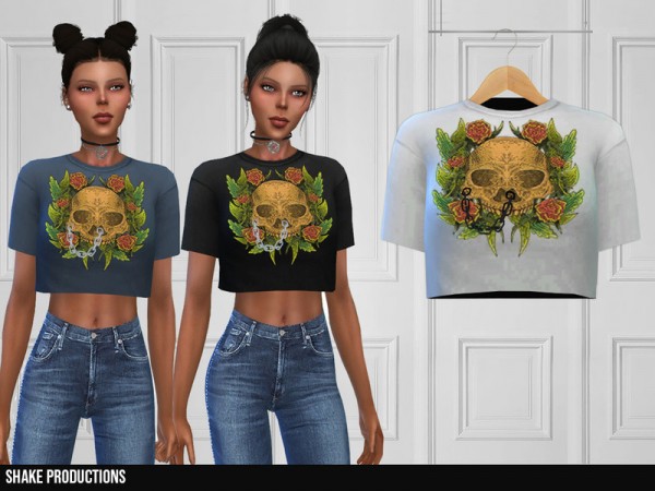  The Sims Resource: 354   T Shirt by ShakeProductions