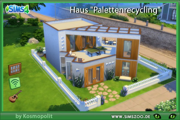  Blackys Sims 4 Zoo: Pallets recycling by Kosmopolit