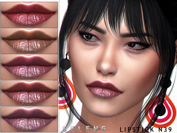  The Sims Resource: Lipstick N39 by Seleng