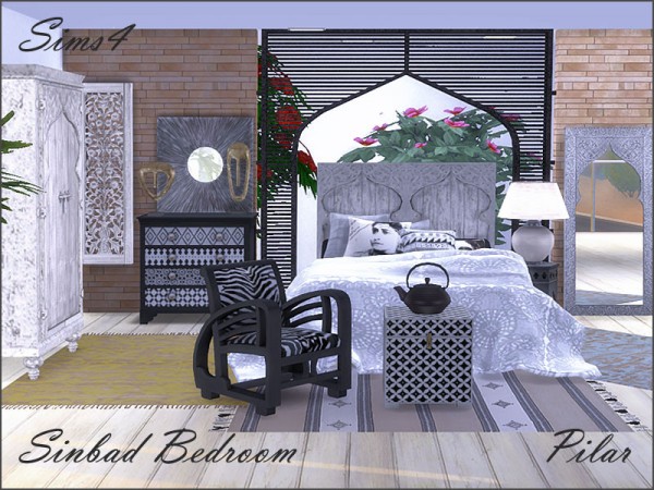  The Sims Resource: Sinbad Bedroom by Pilar