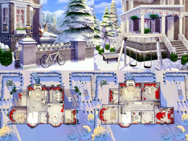  The Sims Resource: White Christmas   Nocc by sharon337