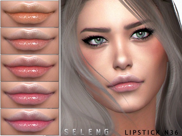  The Sims Resource: Lipstick N36 by Seleng