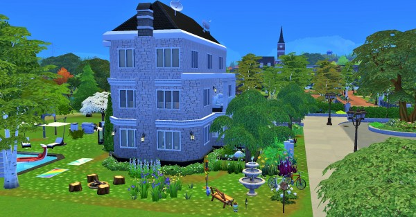  Mod The Sims: Three Story House with Basement by heikeg