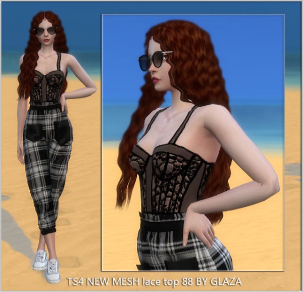  All by Glaza: Lace Top 88