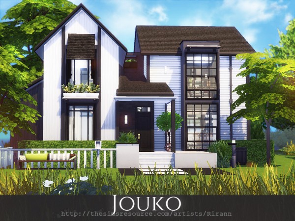  The Sims Resource: Jouko house by Rirann