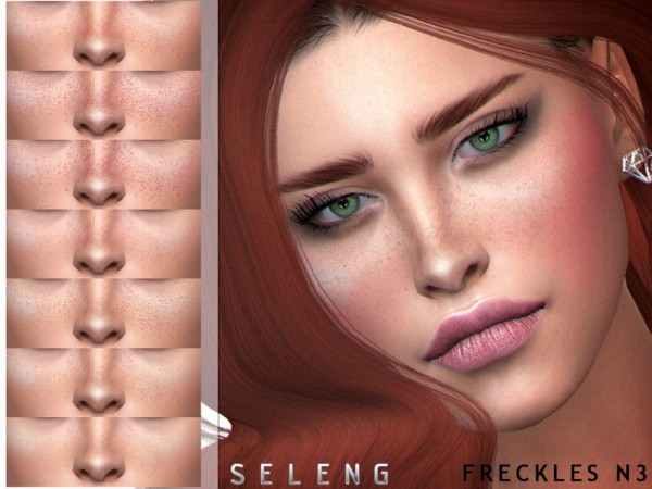  The Sims Resource: Freckles N3 by Seleng