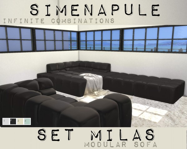  Simenapule: Modular Sofa