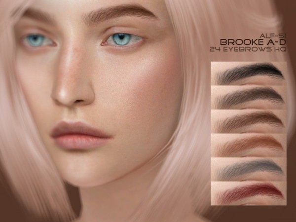  Alf Si: Eyebrows 31 A D Brooke HQ