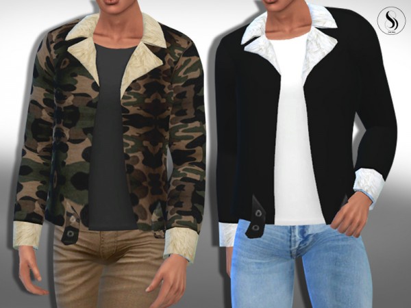  The Sims Resource: Fur Jackets by Saliwa
