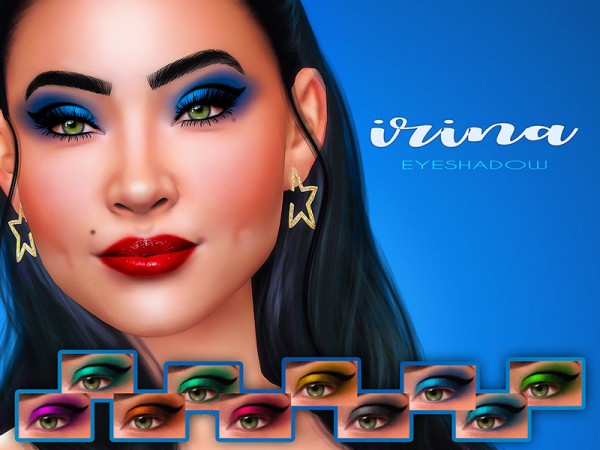  The Sims Resource: Irina Eyeshadow by KatVerseCC