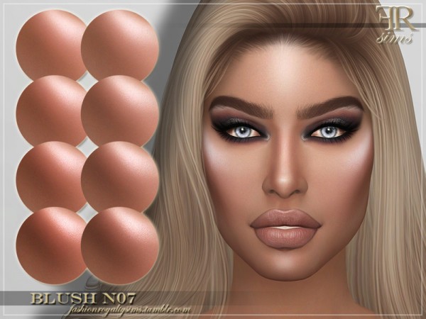  The Sims Resource: Blush N07 by FashionRoyaltySims