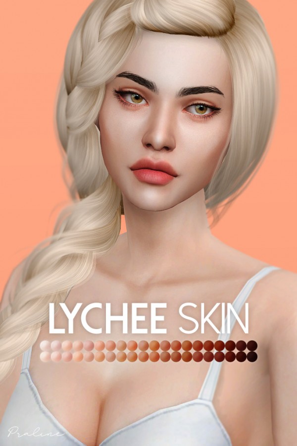  Praline Sims: Lychee Skin