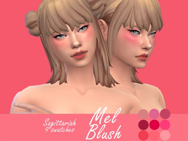  The Sims Resource: Mel Blush by Sagittariah